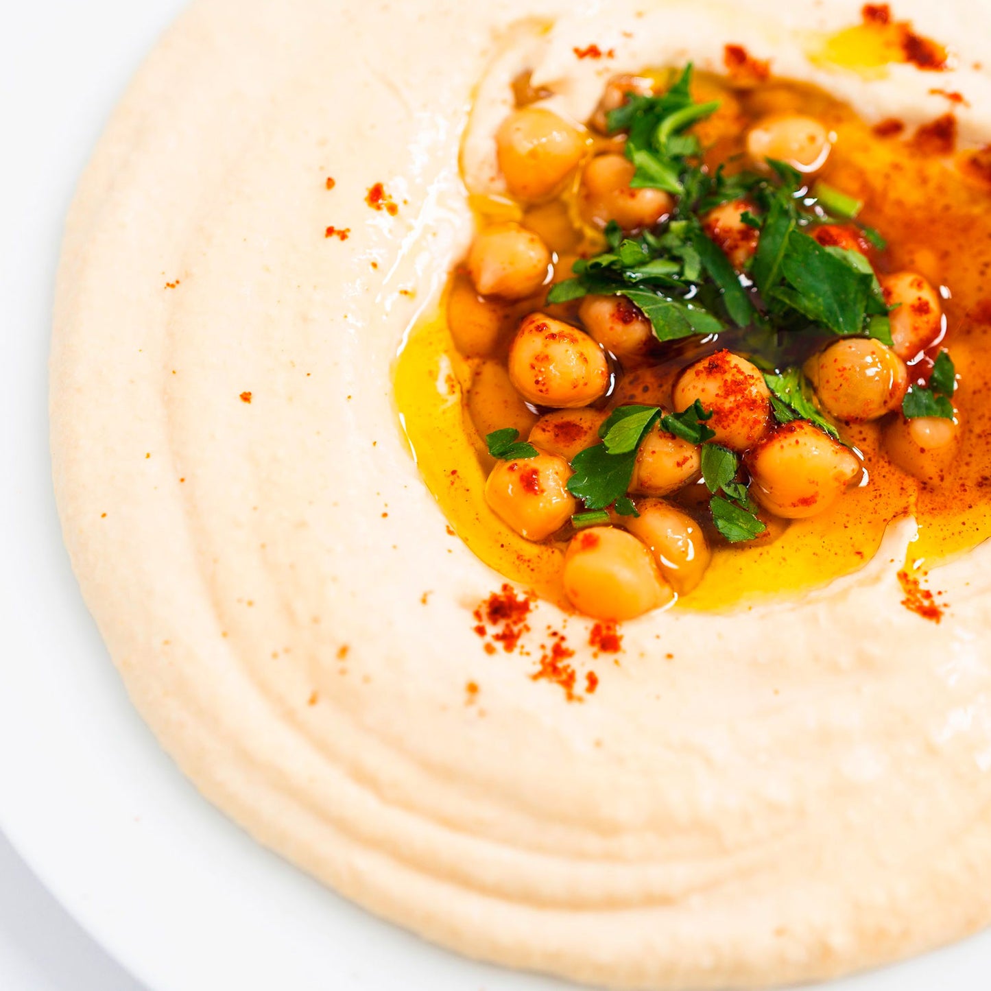 Hummus with chickpeas