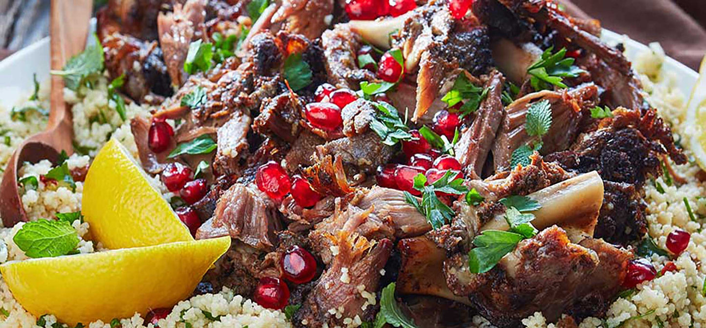 Middle Eastern Slow Cooked Lamb