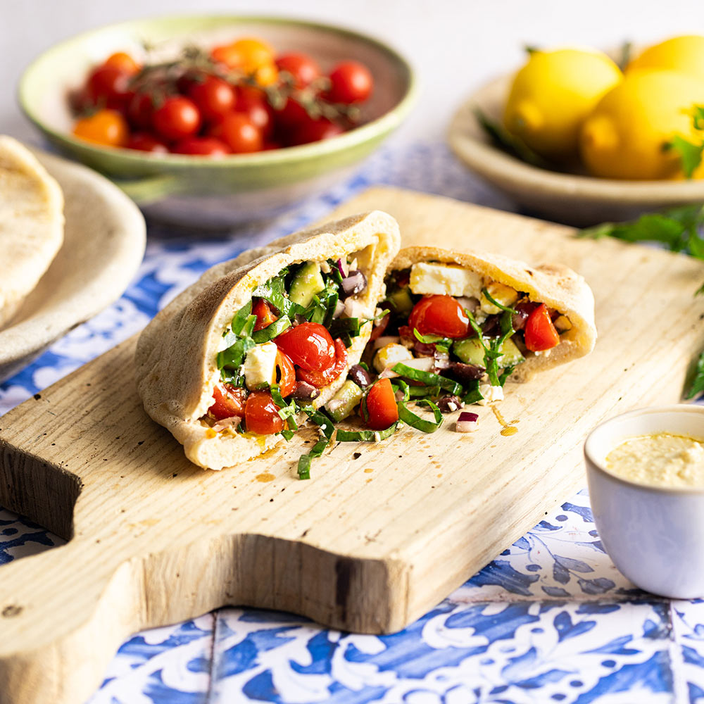 Healthy pittas and nourishing soups