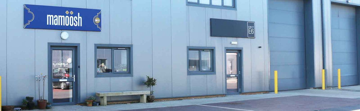 Exterior of Mamoosh Bakery and Deli Contact Us Page