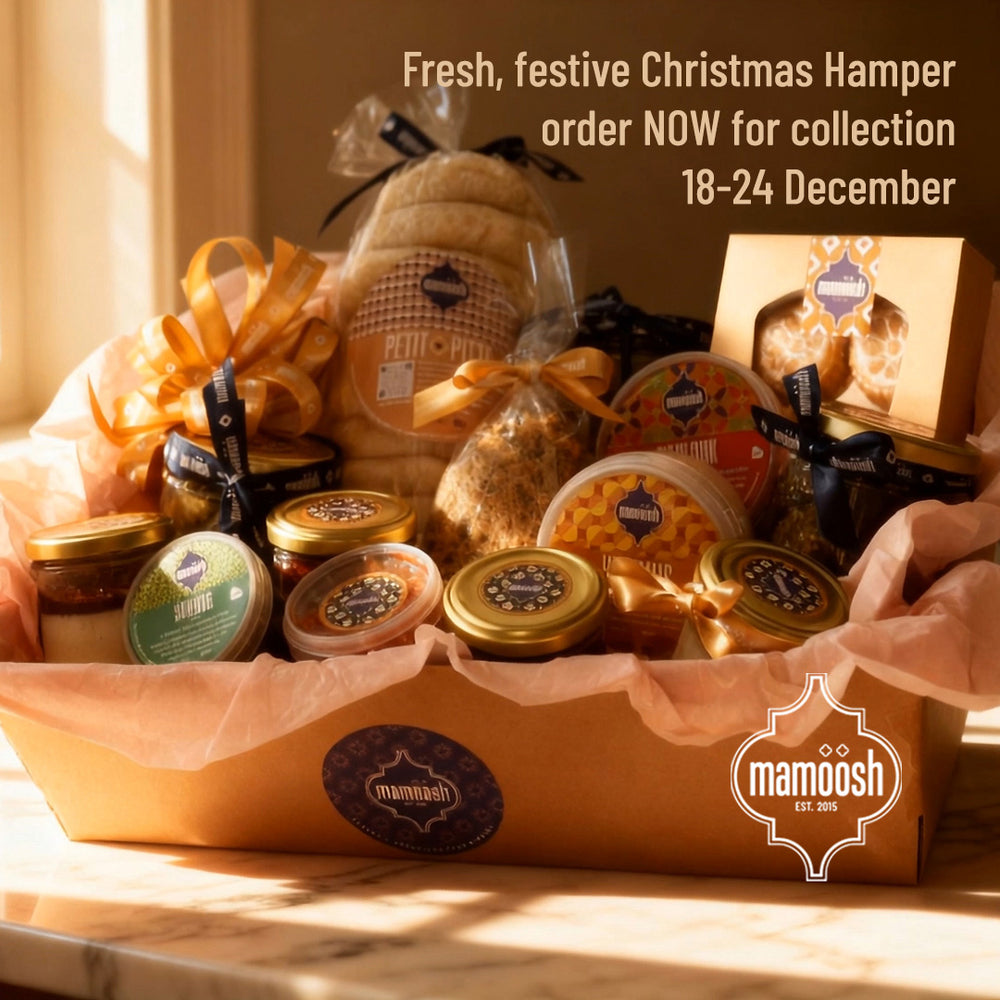 
                  
                    Christmas Hamper - Fresh, festive and full of eastern promise.
                  
                