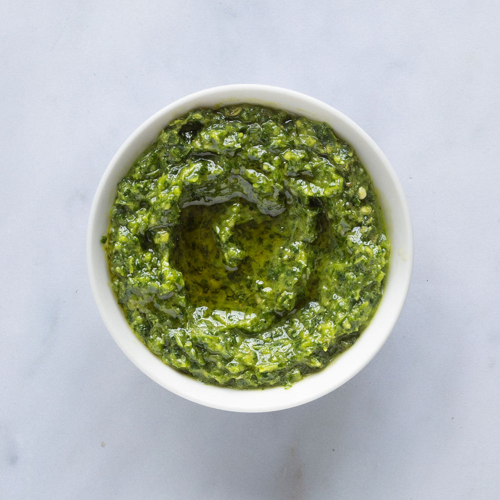 
                  
                    schoug spicy coriander paste from the yemen
                  
                