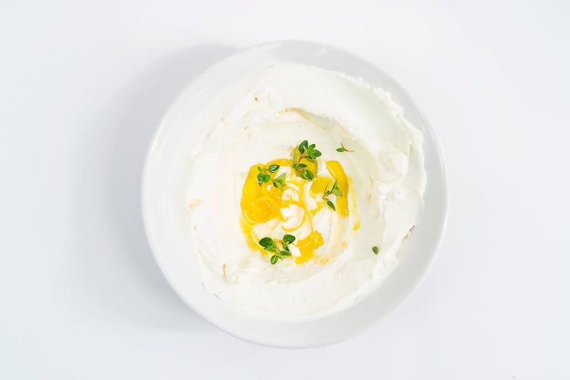 
                  
                    creamy middle eastern cheese labneh
                  
                